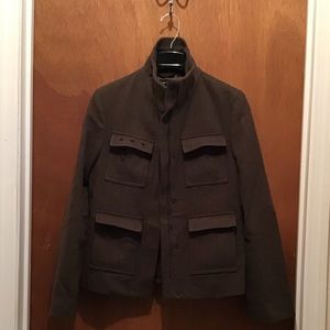 Patch Pocket Wool Coat